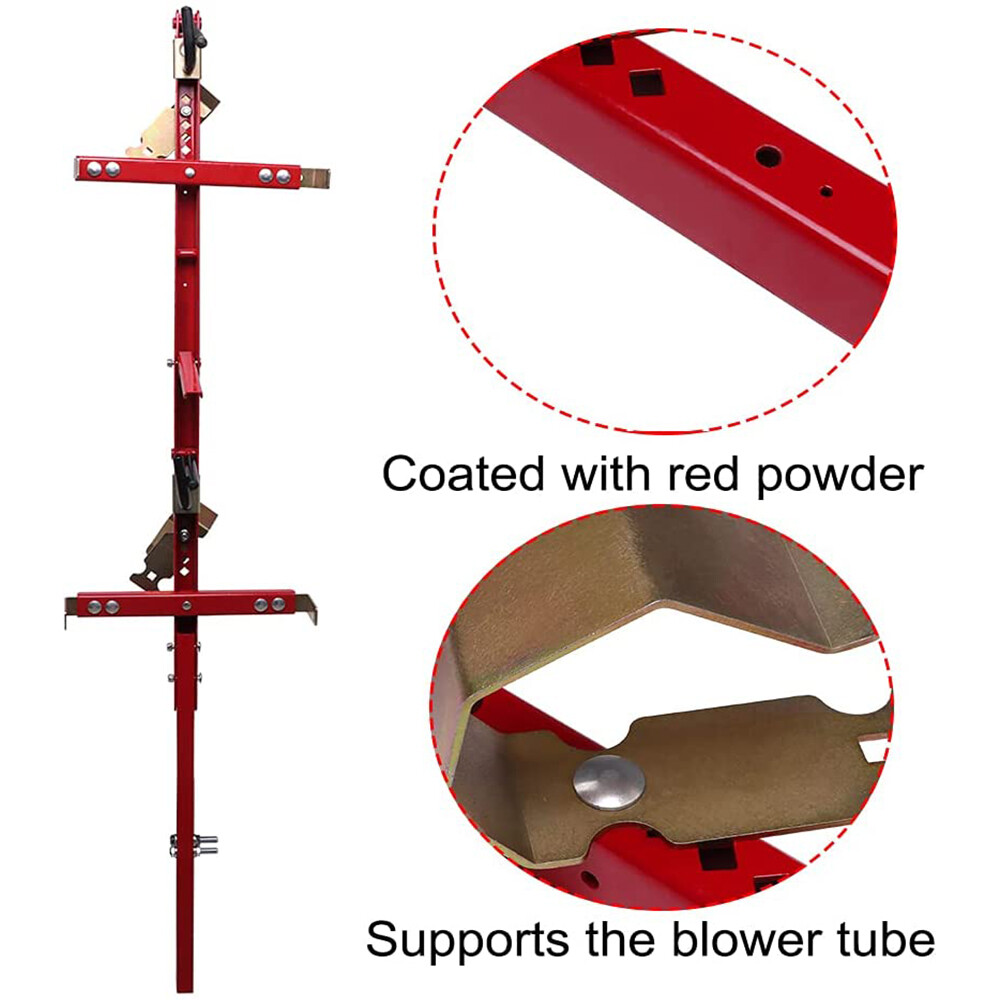 ELITEWILL 3 Place Weedeater Rack & 2 Place Backpack Blower Rack for Open Trailer