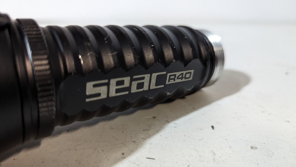 Seac R40 Light - Rechargeable Dive Light (0500024020000A)