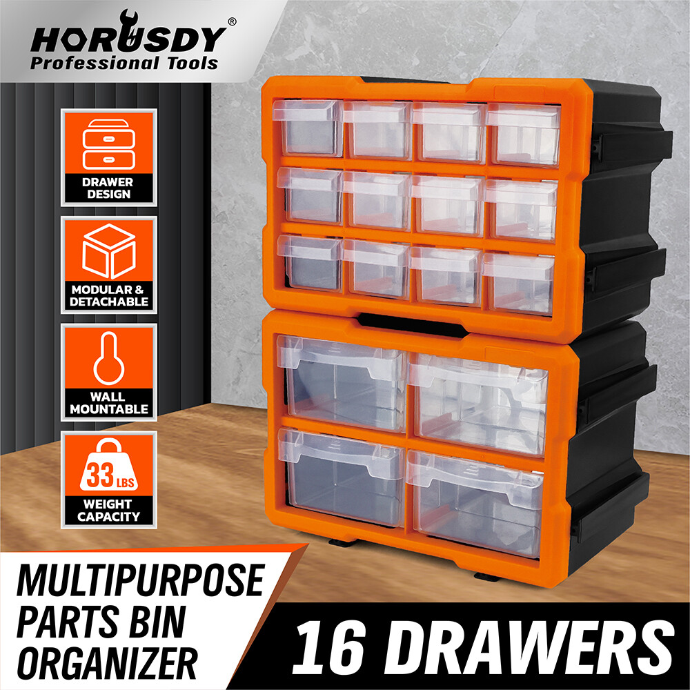 5/16/21 Drawers Storage Cabinet Tool Box Bin Chest Case Parts Organizer Divider