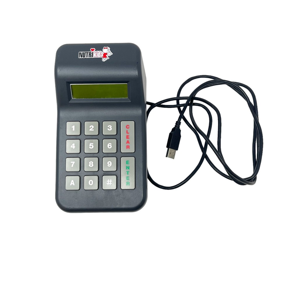 Heartland School Solutions Nutrikids IDR2 Pin Pad Barcode Reader with USB Type A