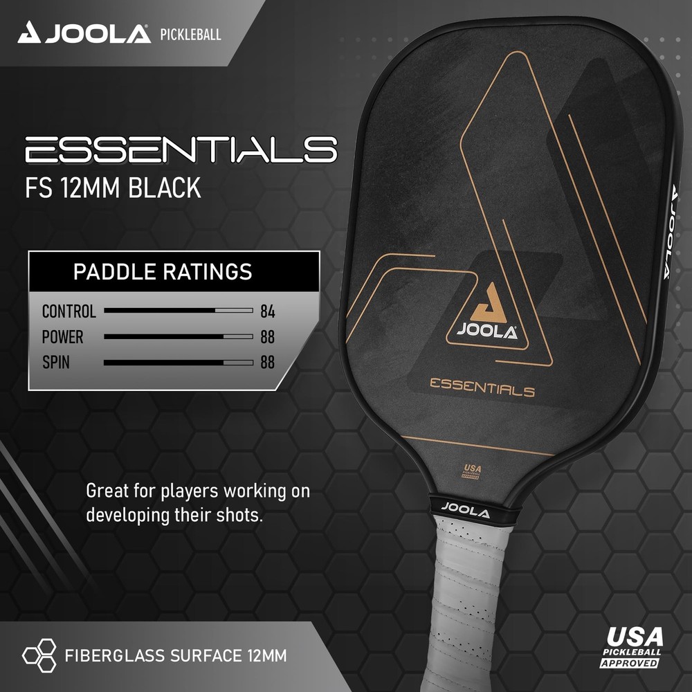 JOOLA Essentials Blue Pickleball Paddle Pro Level Technologies for All Skill ...