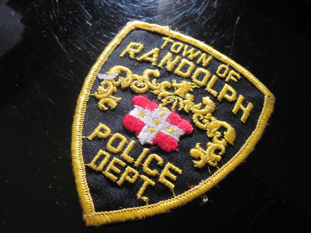 19??   Randolph      Mass  Police       patch