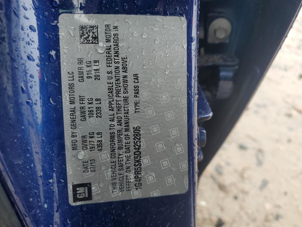 Fuse Box Engine Fits 13-16 VERANO 4894549