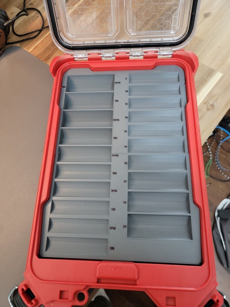 12-Piece Deep Impact Socket Slim Packout Insert