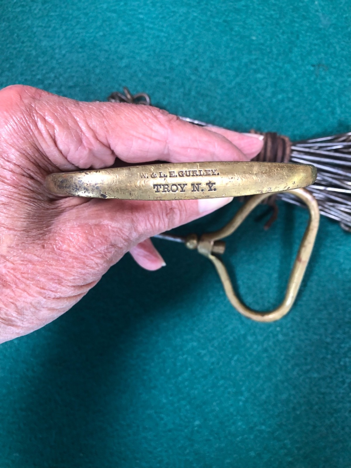 Antique Gurley Gunter Land Surveyors Chain