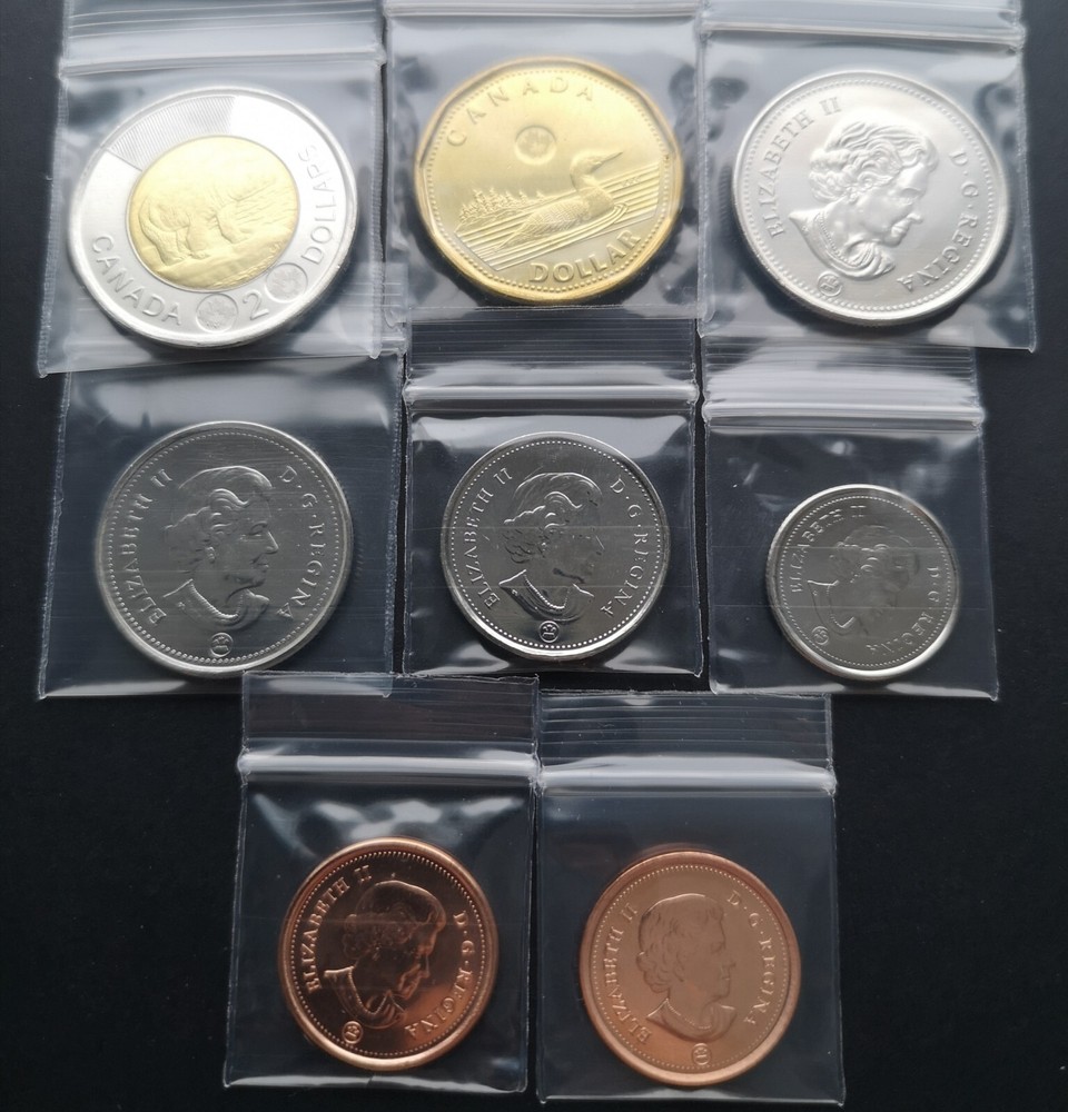 *** CANADA  2012  UNCIRCULATED  COINS  SET ***