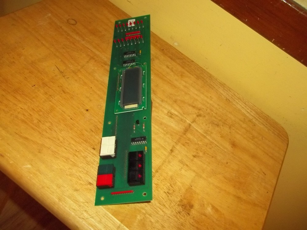 Burk ARC-16 Broadcast Transmitter Remote Control Unit Control/Display Board