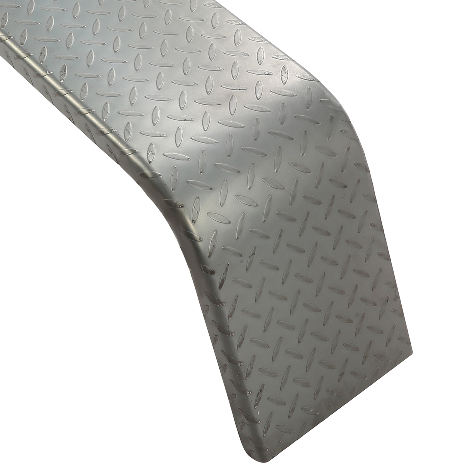 2 Steel Diamond Tread Plate Tandem Axle Trailer Fenders 10" x 72" x 13" Raw