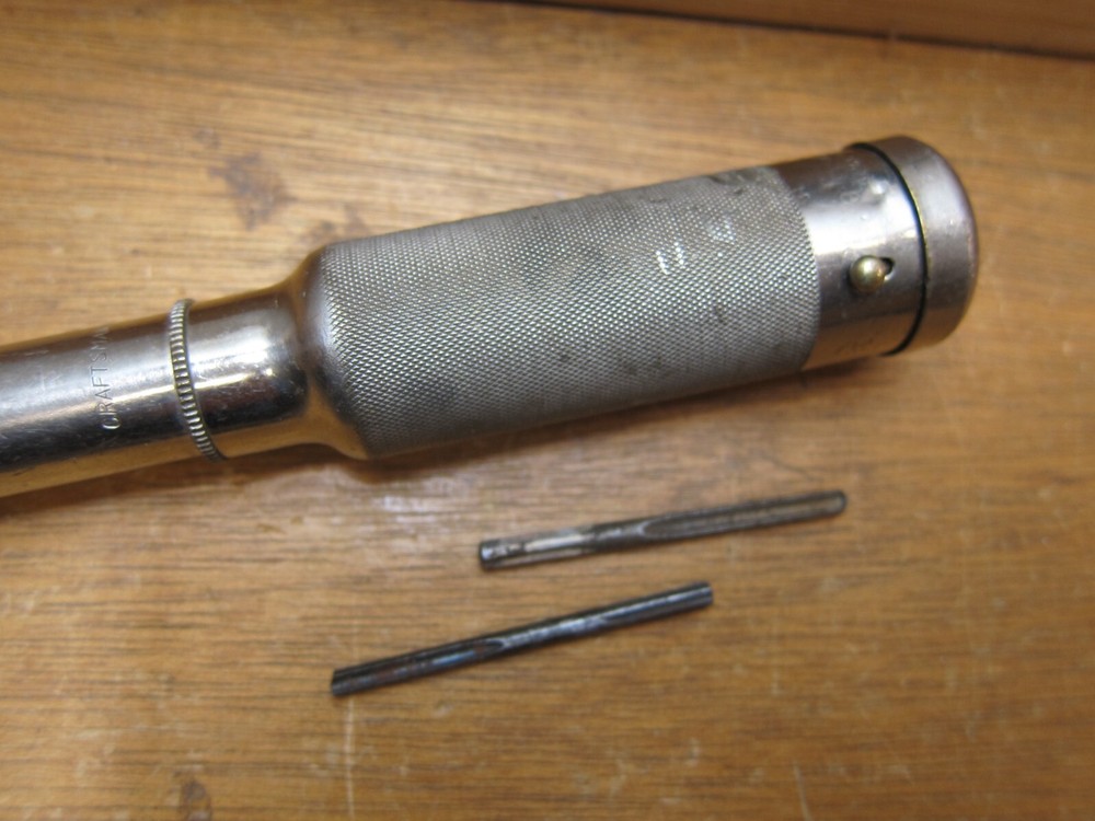 VTG CRAFTSMAN Automatic Push Drill w/ 2 Bits MADE IN USA