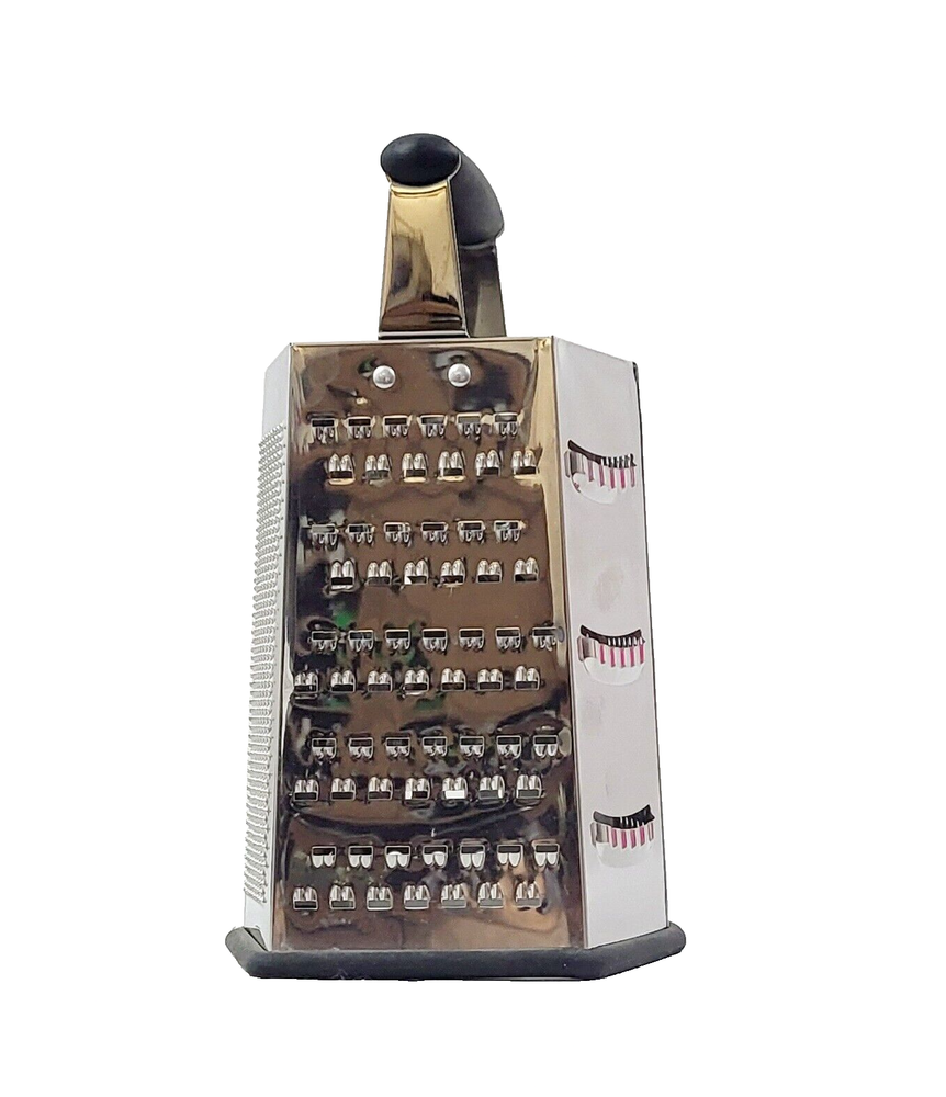 Oneida Stainless Steel Multi Purpose Grater 6 Sided