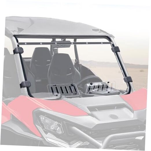 2021+ Vented Commander Windshield, Commander Sliding Full Window Front