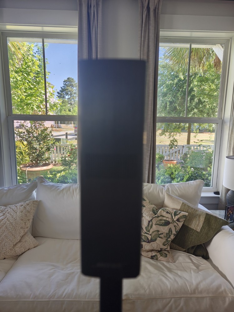 Bose Standing Speaker Wired Black Rectangular with Stand and Power Adapter