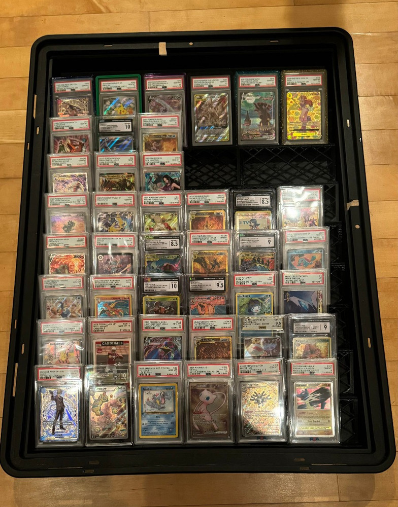 Zion Case Card Riser Stands – Graded Card Slab Display – Vertical & Horizontal