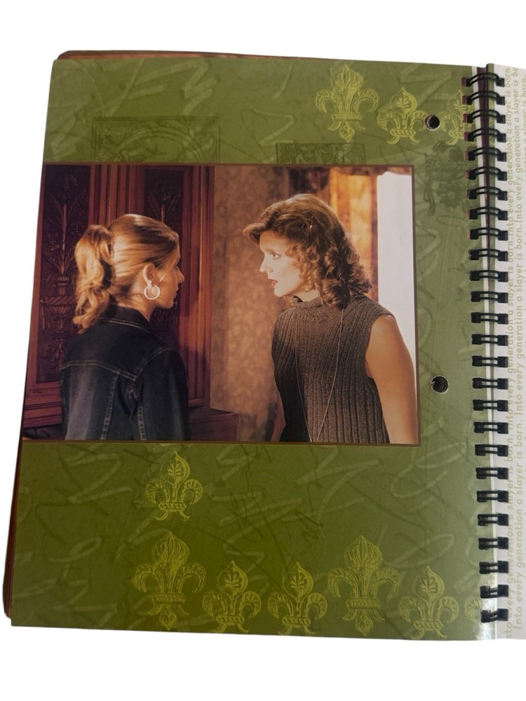 Buffy The Vampire Slayer Student Planner 01-02 Unused