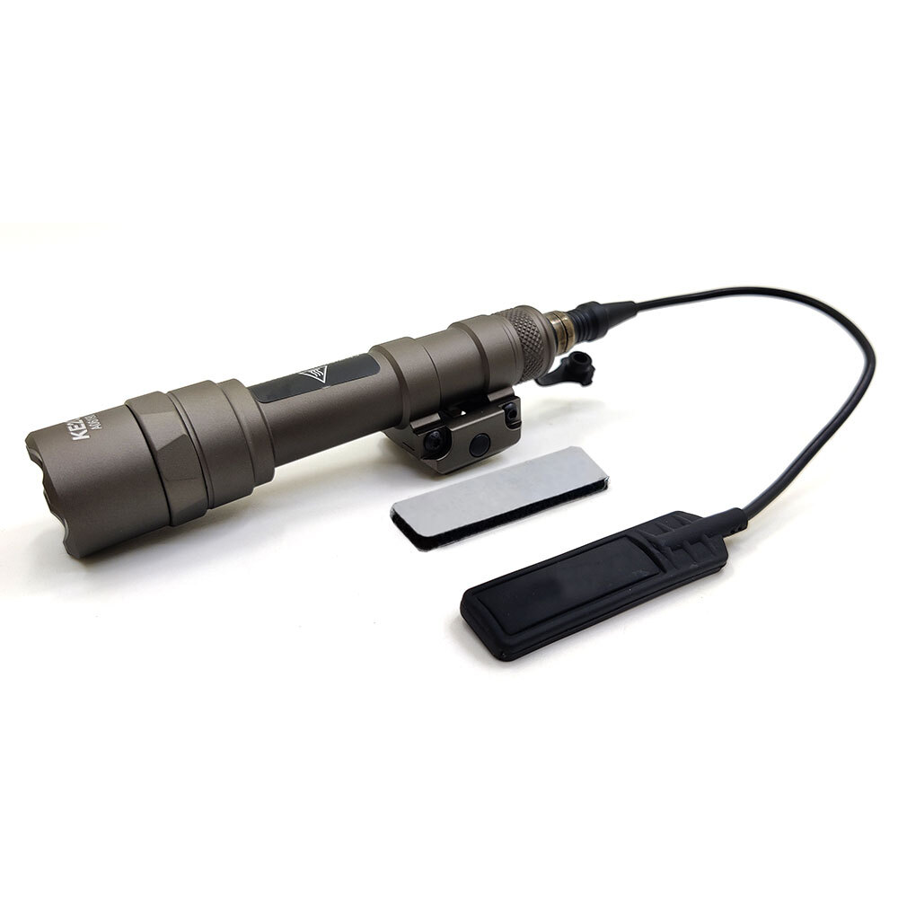 Scout Light M600B Flashlight with Remote Pressure Switch Controller for Rifle