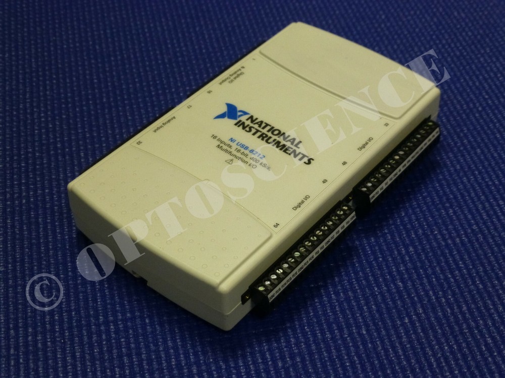 National Instruments NI USB-6212 Data Acquisition Device, Multifunction DAQ