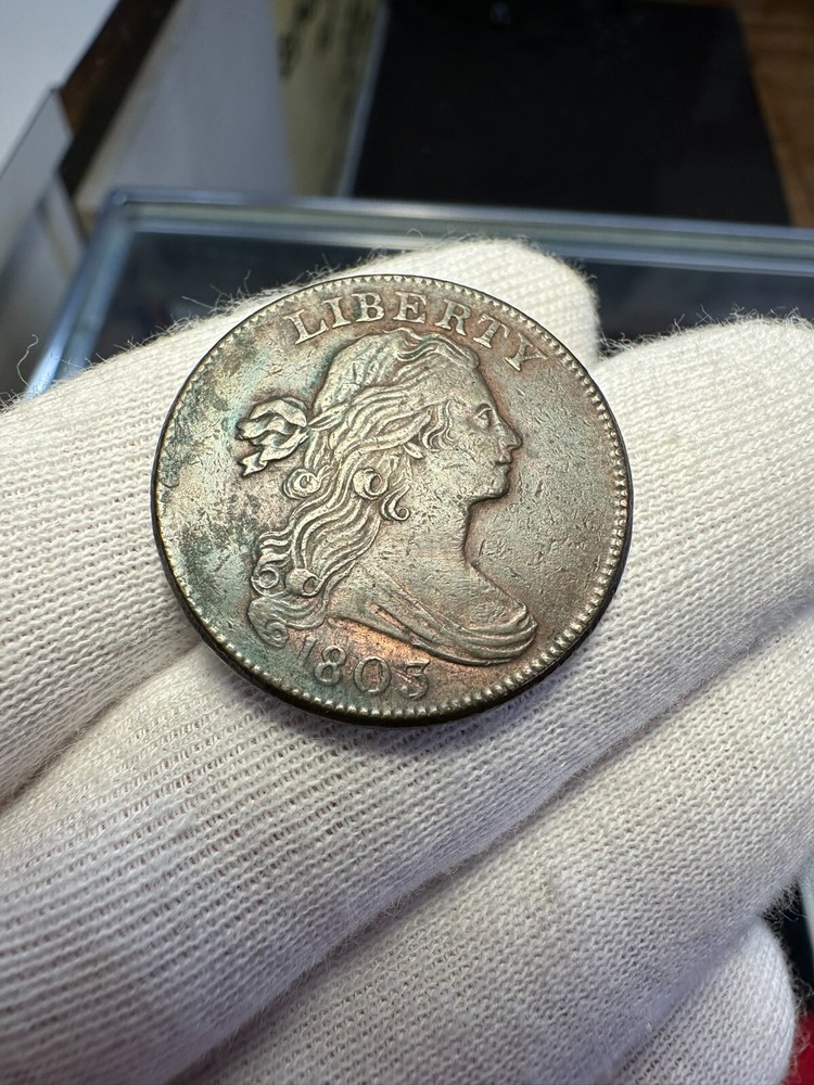 1803 Draped Bust Large Cent XF