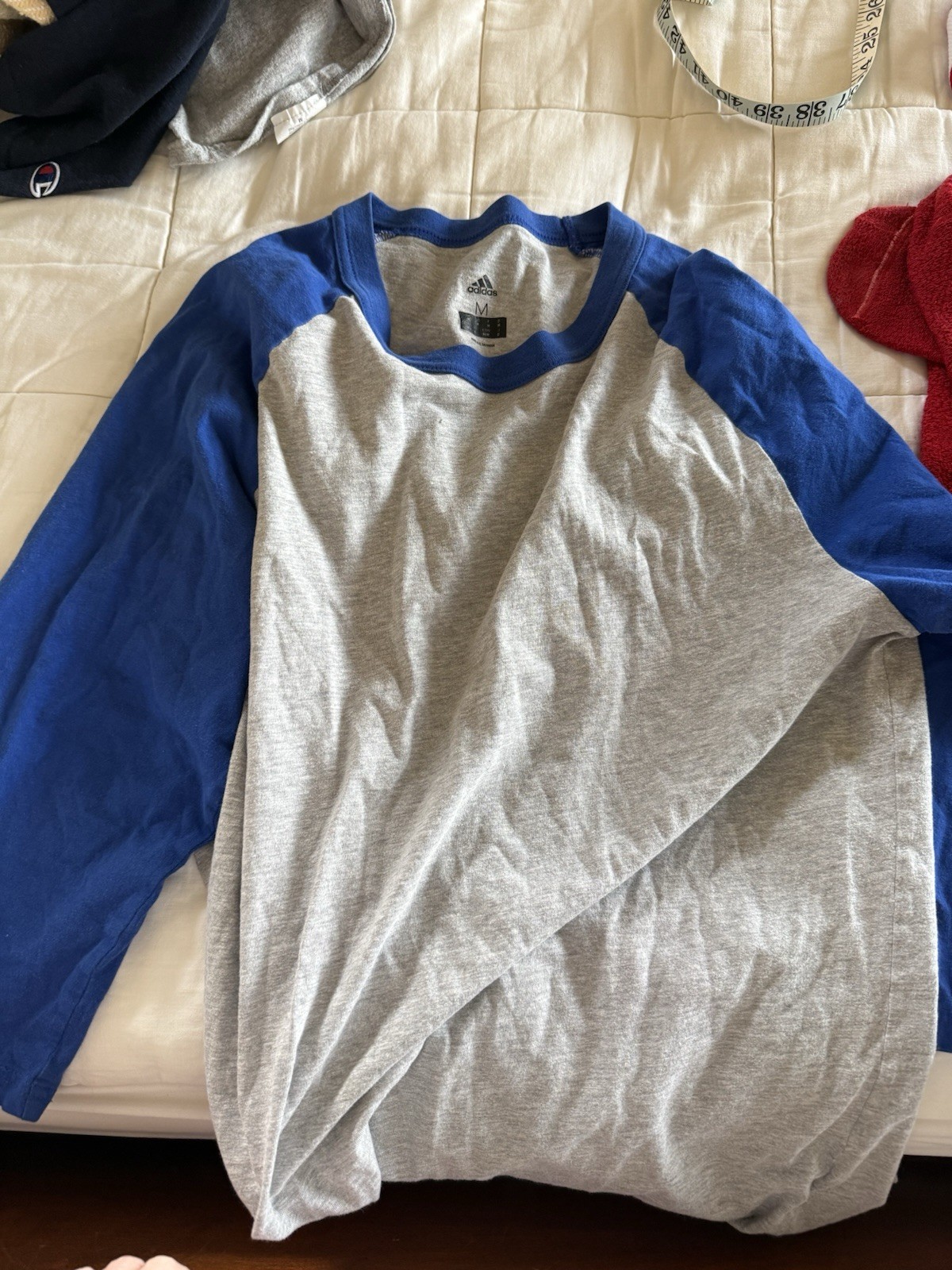 4 Baseball Shirts, 4 Pairs Socks And Belt- Men's Medium