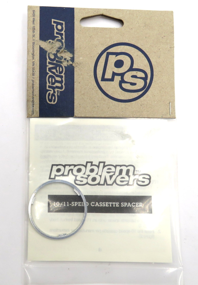 Problem Solvers 10/11 Speed Cassette Spacer 2mm Silver