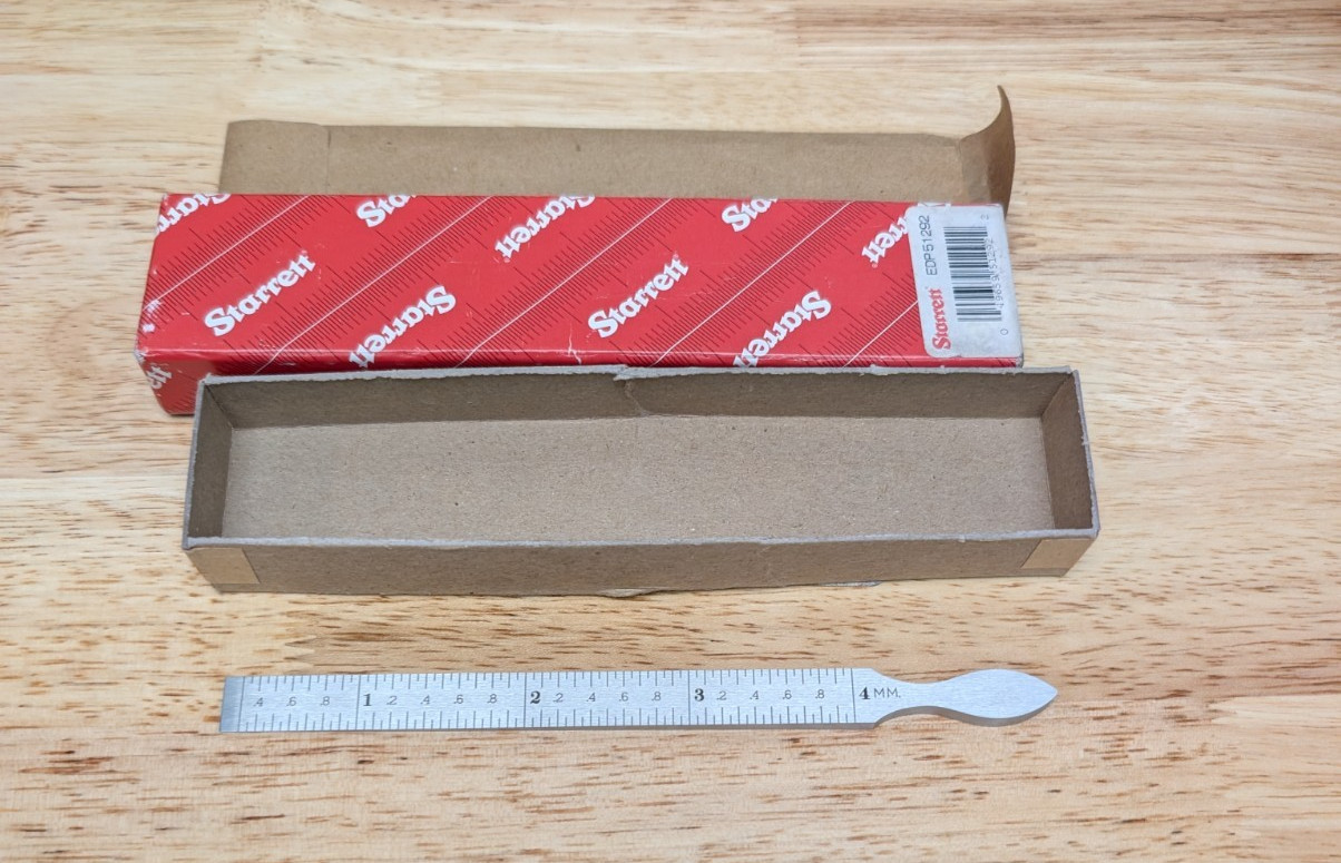 STARRETT No. 270 Steel Taper Gauge - NEW! SAE & Metric. Made in USA