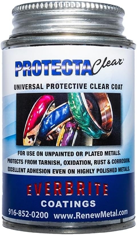 ProtectaClear 4 Oz Clear, Protective Coating for High-Touch Metal, Easy To Apply