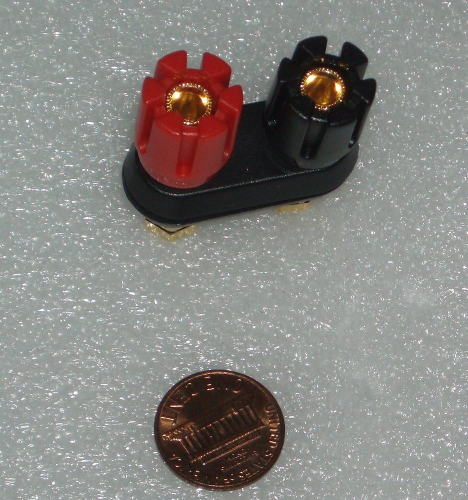 Dual Binding Post Banana Plug Socket Connectors speaker amplifier