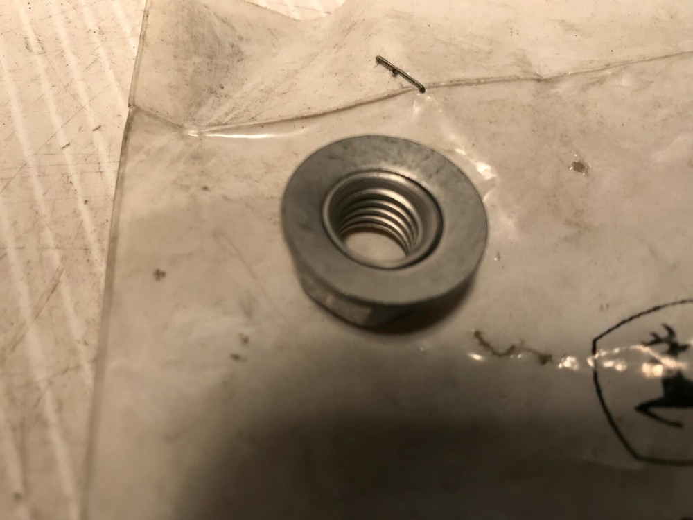 DC19765 GENUINE John Deere FLANGE LOCK NUT