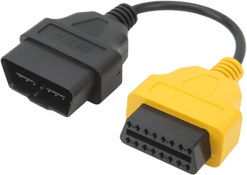 OBD2 Adapter Cable, Scan Tool Superior Flexibility CAN System yellow