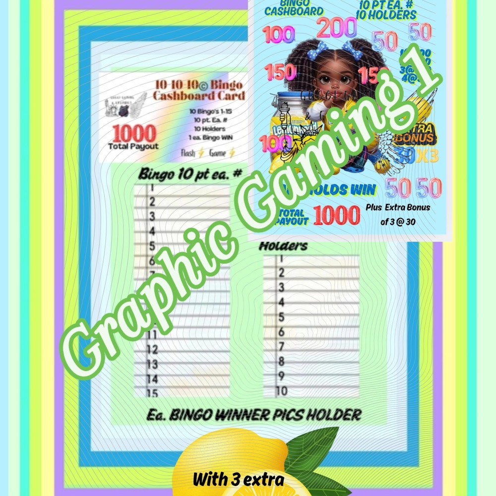 Bingo Cashboards