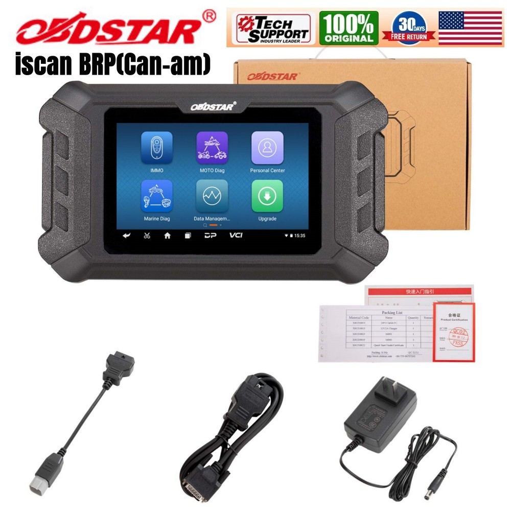 OBDSTAR iscan BRP(Can-am) Motorcycle OBD Diagnostic Scan Programming Code Reader
