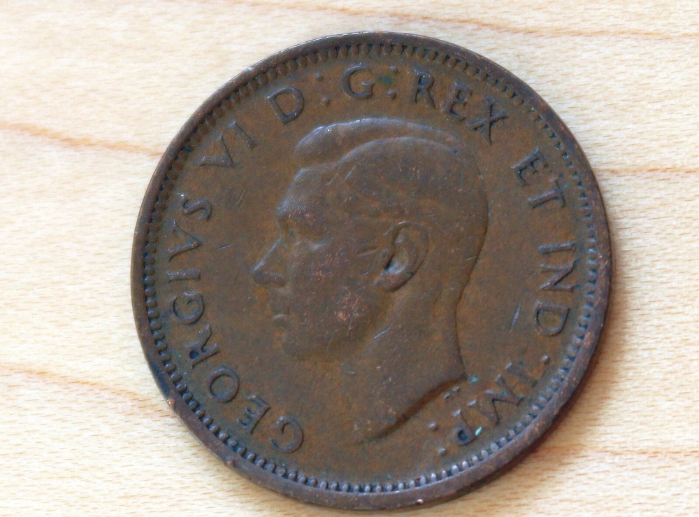1939 Canada 1 Cent George VI