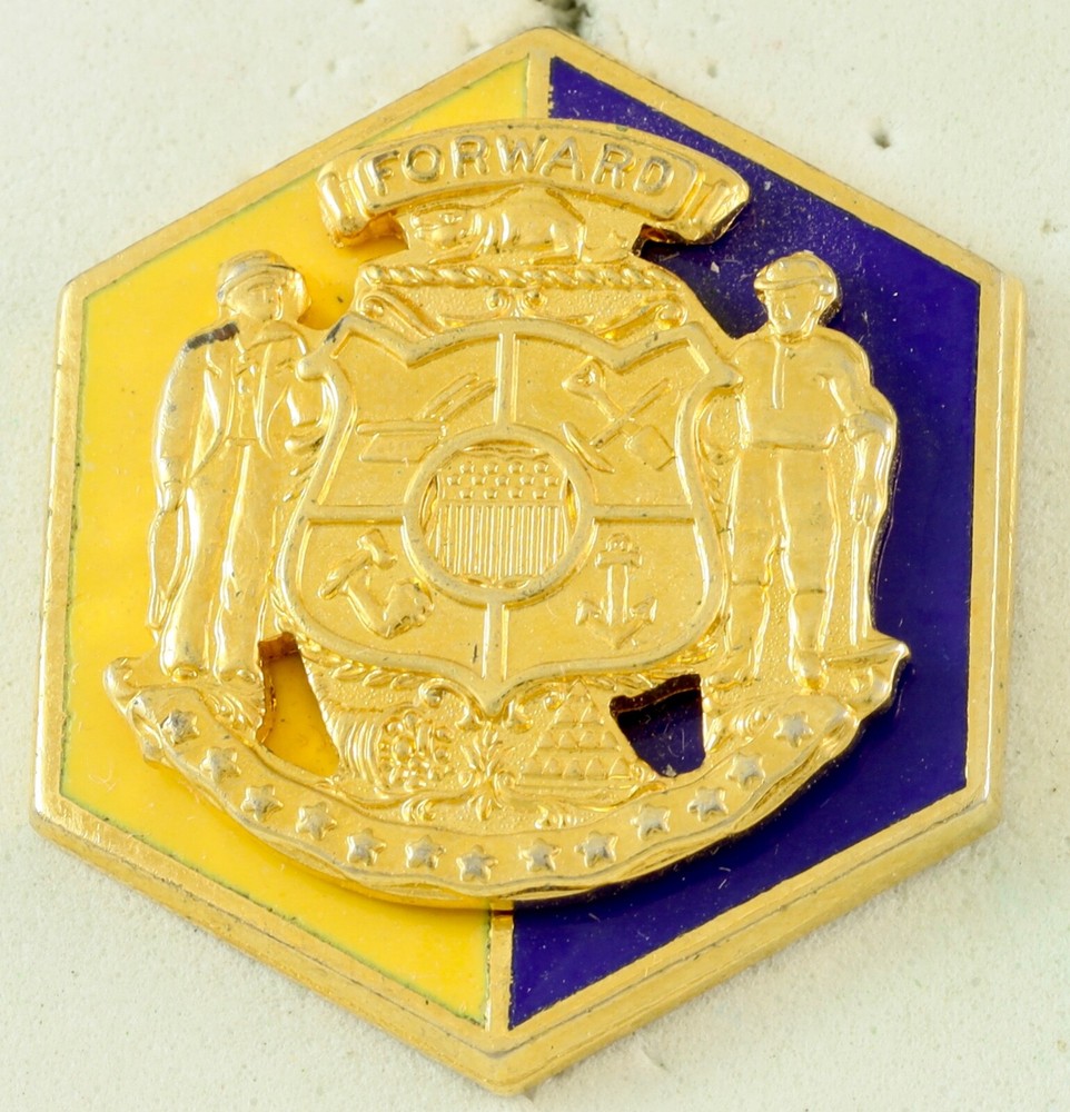 Wisconsin NG State Staff Crest DI/DUI CB