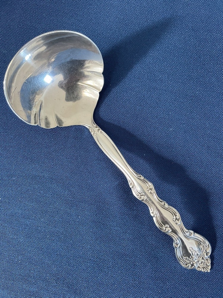 International Silver 1971 INTERLUDE Pattern Silver Plated  Gravy Ladle - EUC