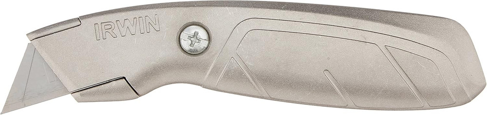 IRWIN Utility Knife, Fixed Blade (2081101), gray