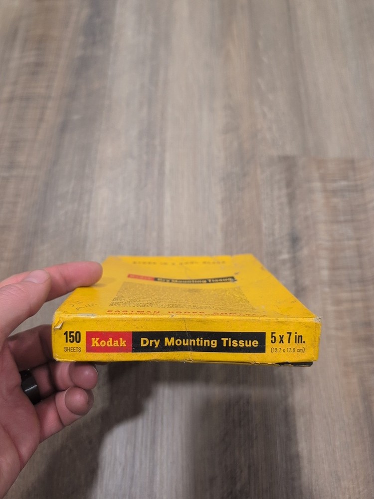 Kodak Dry Mounting Tissue Sheets 5" x 7"