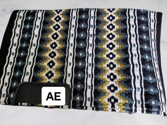 western Show wool saddle blanket Oversized 34*42