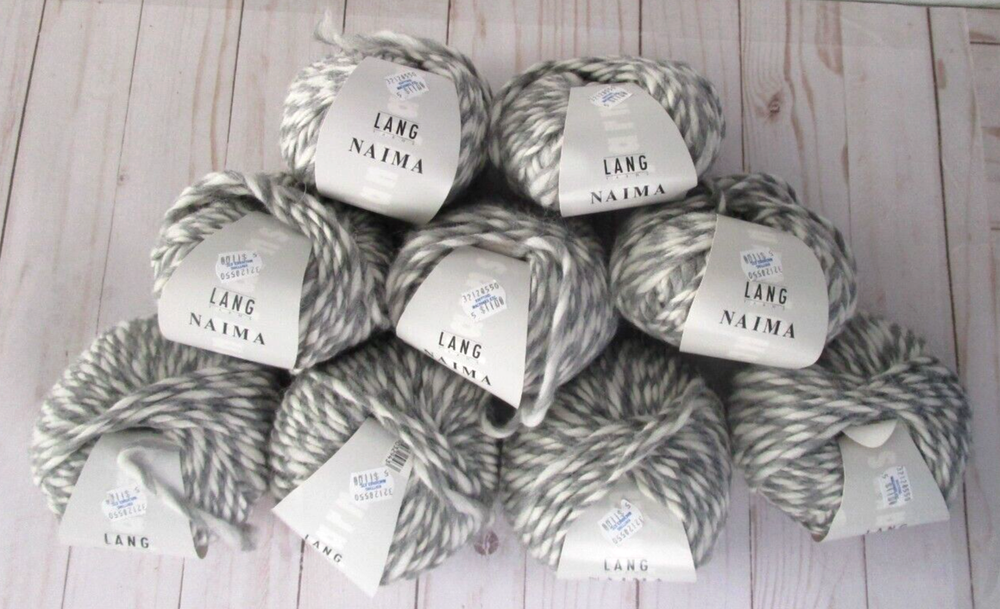 Lang Yarns Naima WOOL Yarns (9-in-pack)