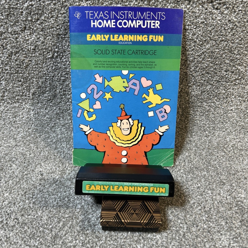 Texas Instruments Computer TI99/4A Games Cartridges Cassettes Manuals - UNTESTED