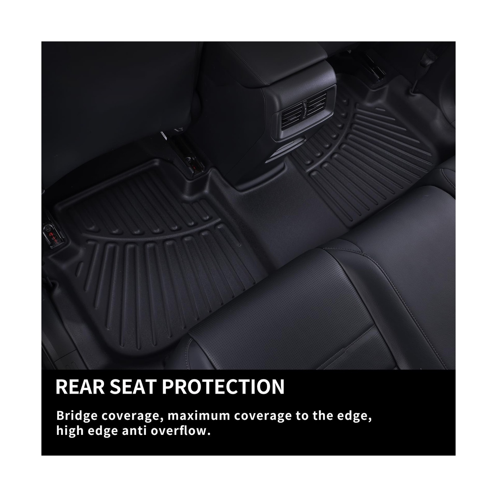 Floor Mats & Large Trunk Mat for 2015-2017 2018 2019 Ford Explorer 7 Seatsᦁ