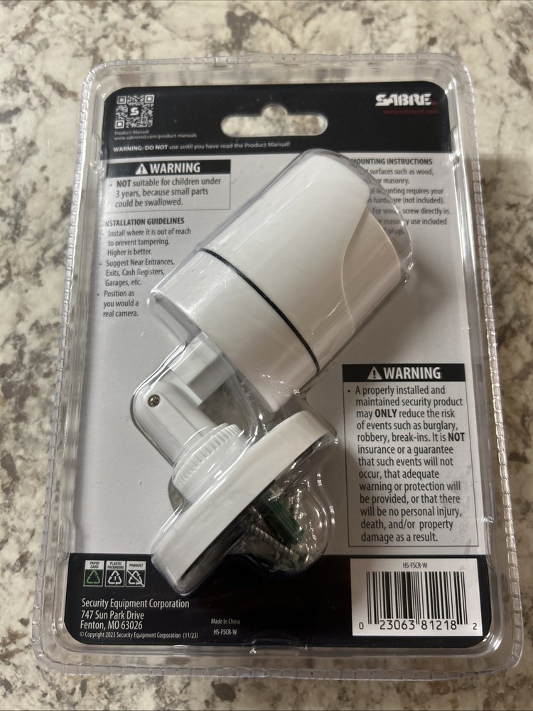 Fake Security Camera by Sabre, New