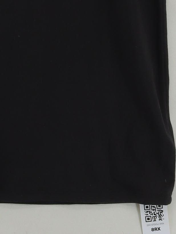 Nike Men's T-Shirt L Black Polyester with Cotton, Rayon Basic