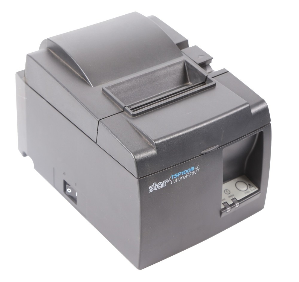 Star Thermal Receipt Printer, Charcoal TSP100-C