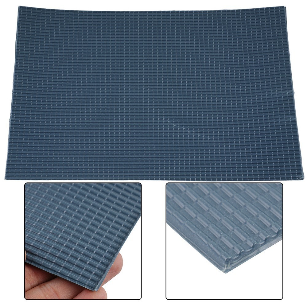 Model Tiles Simulation Environmental Art Good Texture Grey Blue O Scale