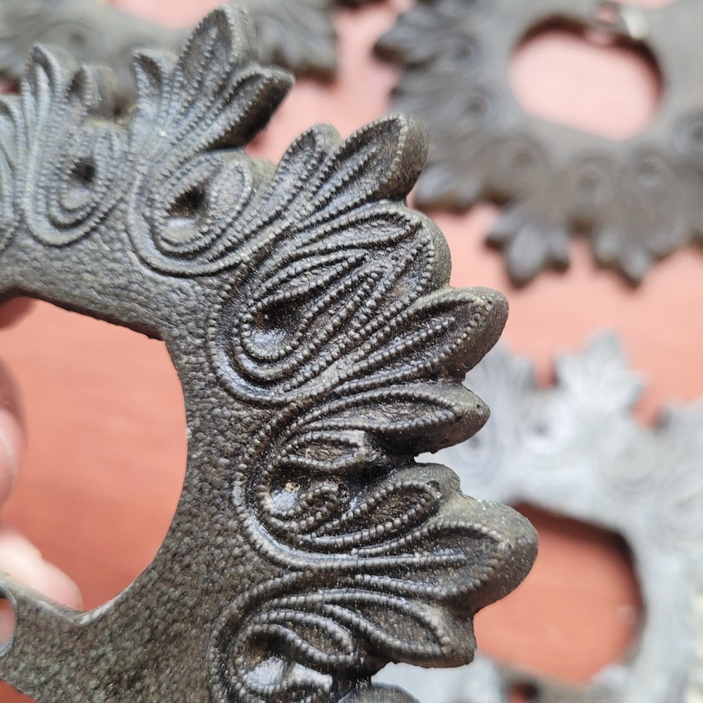 Vintage Cast Iron Outlet Covers