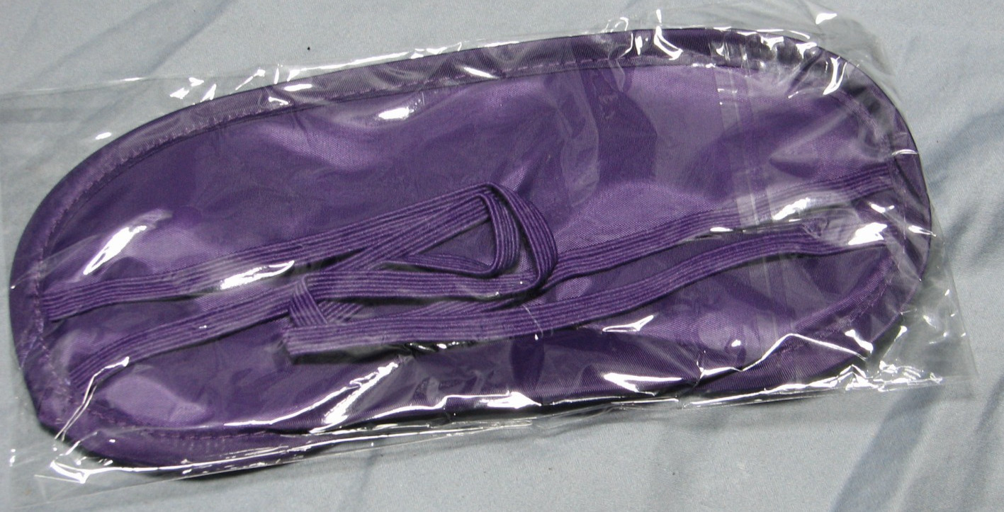 2 Lot Purple Mattress Branded Eye Mask Promo Sealed Original Packaging FREE SHIP