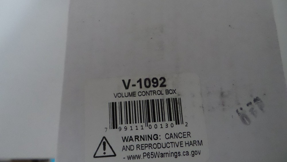 Valcom V-1092 Volume Control Box