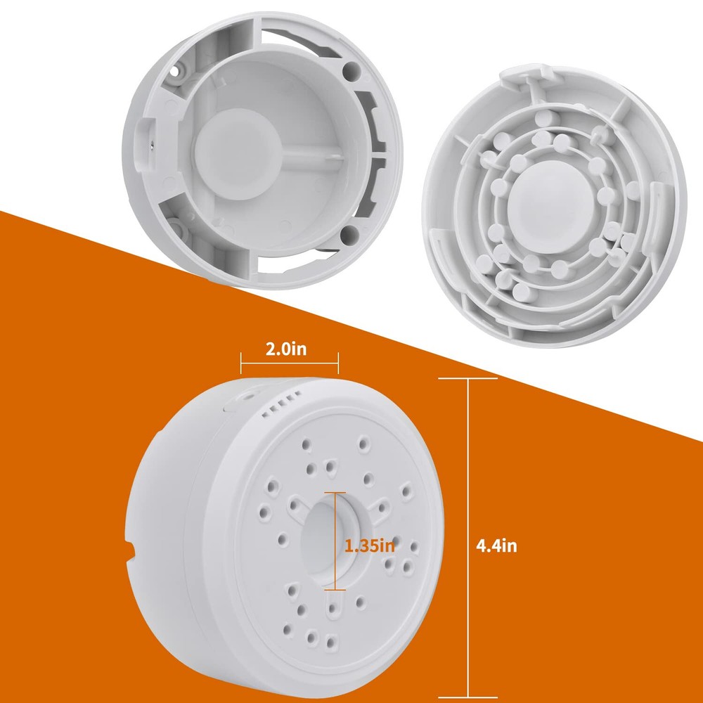 Universal Junction Box for Bullet Security Camera, Plastic Waterproof Junction