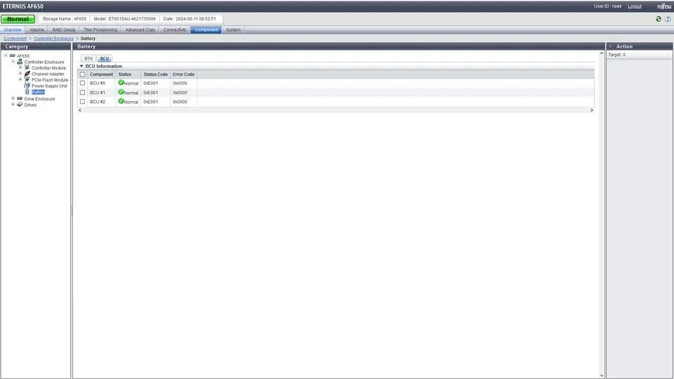 Fujitsu Eternus AF650 All Flash Array 3U Controller Enclosure FTS:ET651SAU