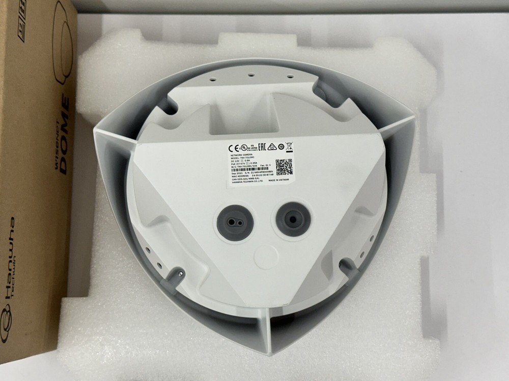 Hanwha Techwin TNV-7010RC 3MP IP Corner Mount Security Camera