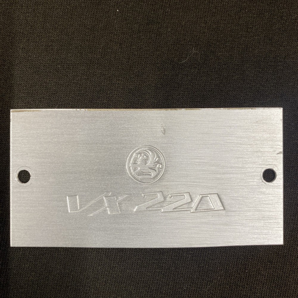 Vauxhall Vx220 Dashboard Tag